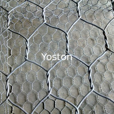 China 4mm Gabion Mesh Basket Hot Dipped Galvanized de Hexagonale Muren van de Draaddoos leverancier