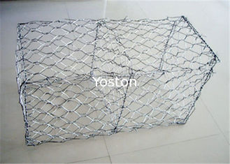 China Hexagonale 2m Gegalvaniseerde Gabion-Dozendraad Mesh Baskets Walls Hot Dipped leverancier
